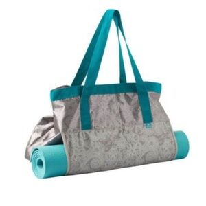 Lotus Yoga Tote Carrying Bag 24-inch Large Capacity Mat Storage